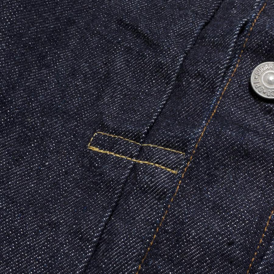 SUGAR CANE シュガーケーン 13oz. DENIM BLOUSE 1936 MODEL (T-BACK) デニムジャケット SC11936Tの画像