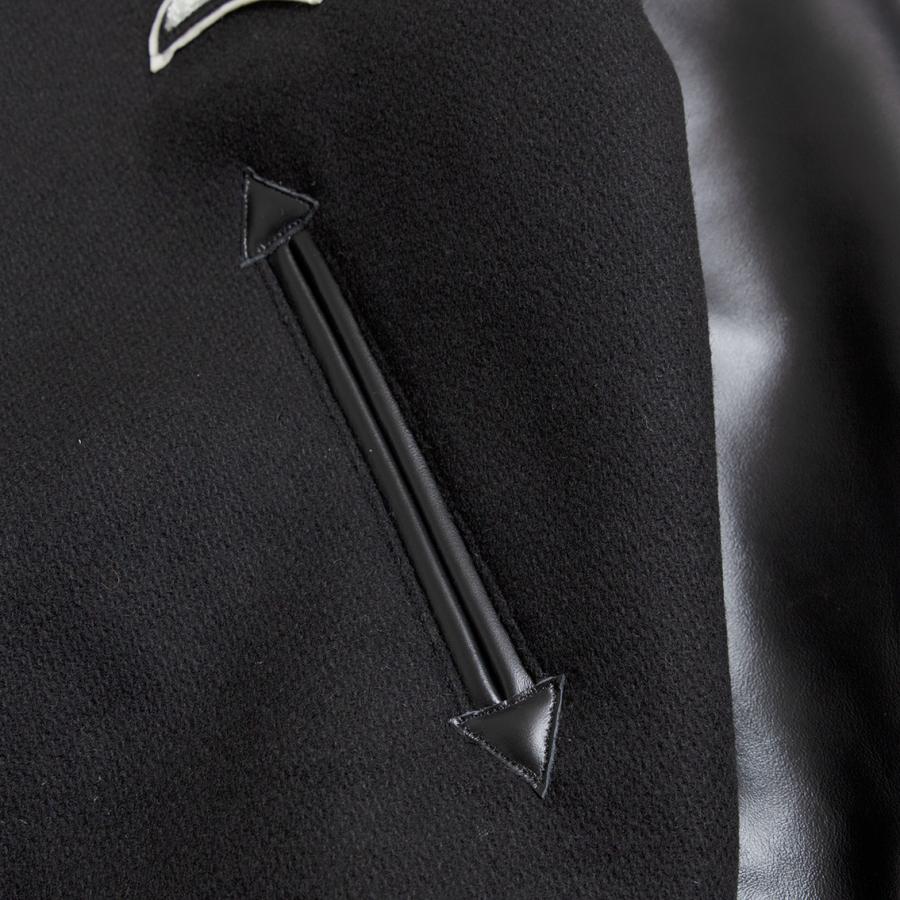 WHITESVILLE ホワイツビル 30oz. WOOL MELTON AWARD JACKET メルトン アワードジャケット POLAR BEAR WV15784の画像