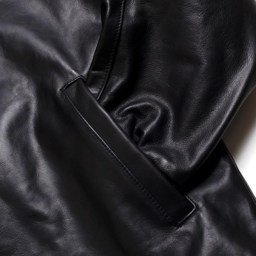 Schott ショット LEATHER COACH JACKET レザーコーチジャケット カウレザー 7825950054の画像