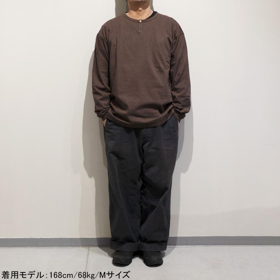 SOURCE ソース DARU HENRY NECK L/S T ヘンリーネックロングスリーブT
