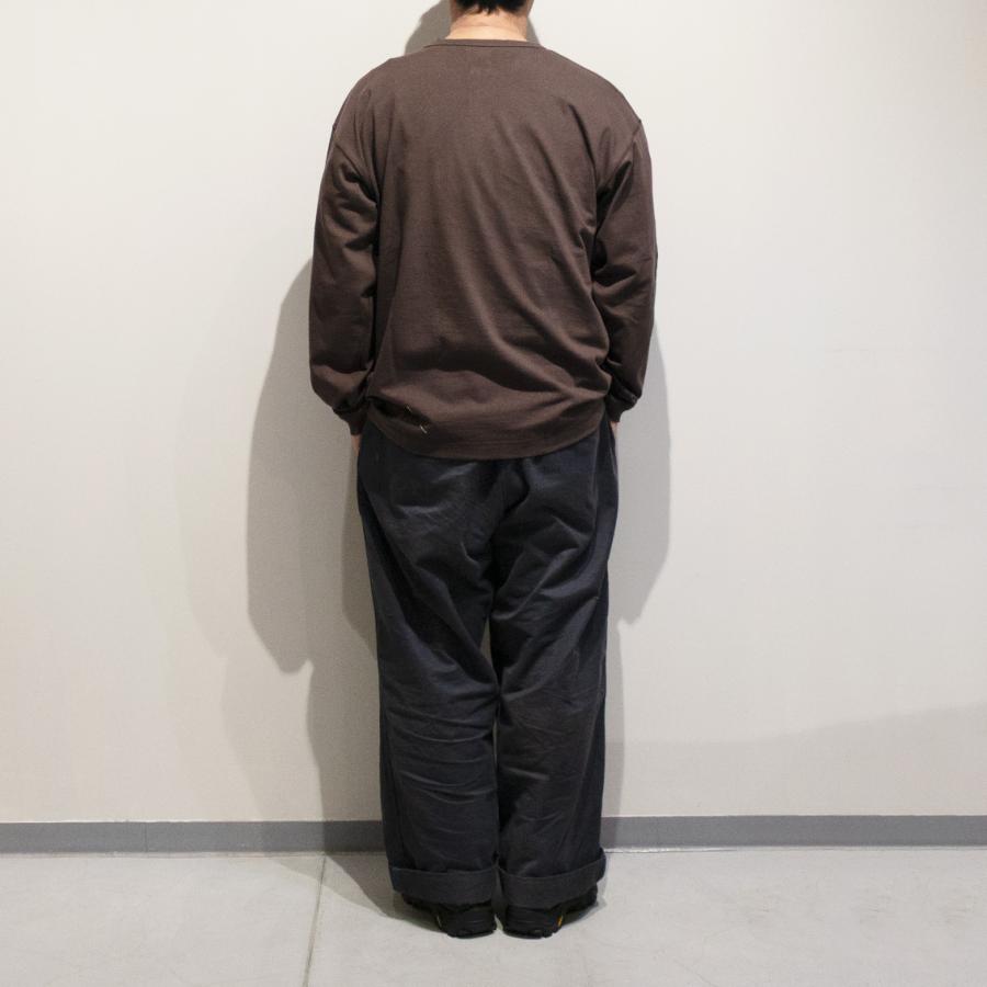 SOURCE ソース DARU HENRY NECK L/S T ヘンリーネックロングスリーブT