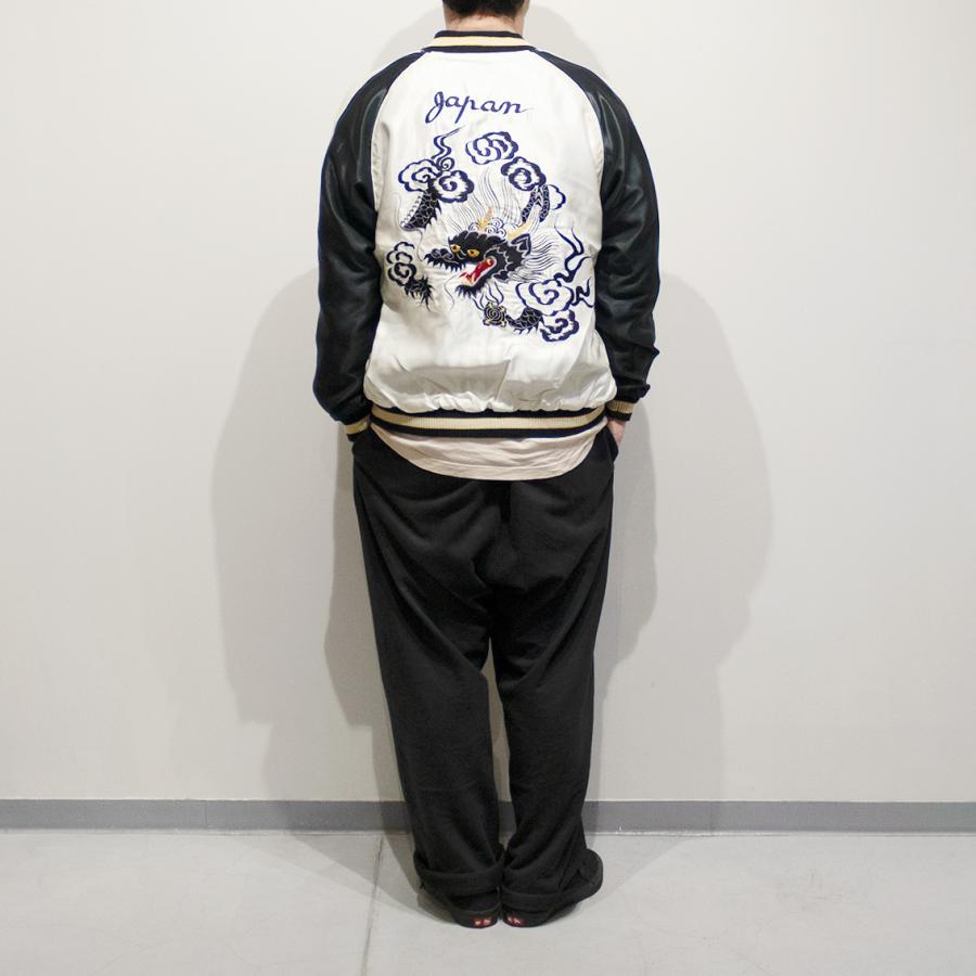 TAILOR TOYO テーラー東洋 Mid 1950s Style Acetate Souvenir Jacket スカジャン ROARING TIGER×BLACK DRAGONの画像