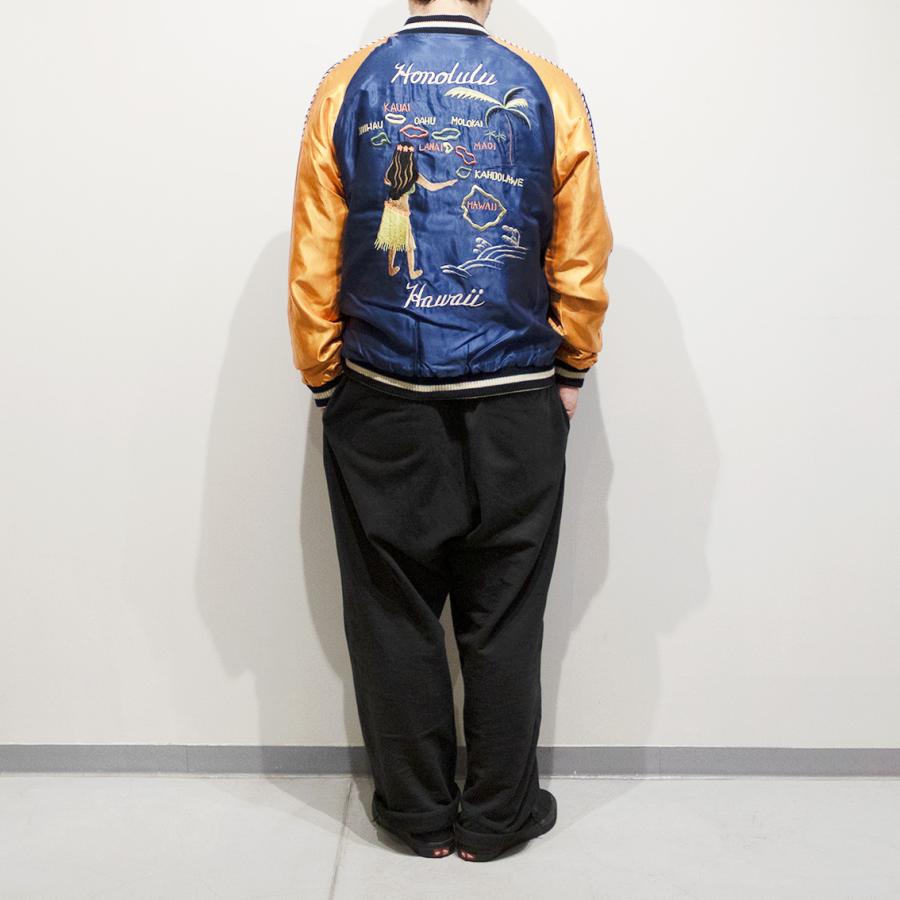 TAILOR TOYO テーラー東洋 Mid 1950s Style Acetate Souvenir Jacket スカジャン HAWAII MAP×DRAGON & TIGERの画像