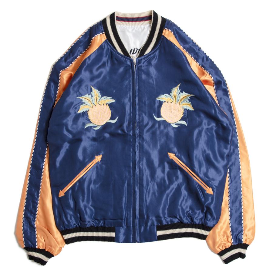 TAILOR TOYO テーラー東洋 Mid 1950s Style Acetate Souvenir Jacket スカジャン HAWAII MAP×DRAGON & TIGERの画像