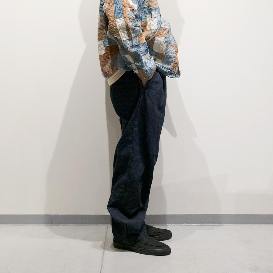 POST OVERALLS ポストオーバーオールズ California Pegtop ペグトップ パンツ 8oz.denim dark indigo #3326-8DIの画像