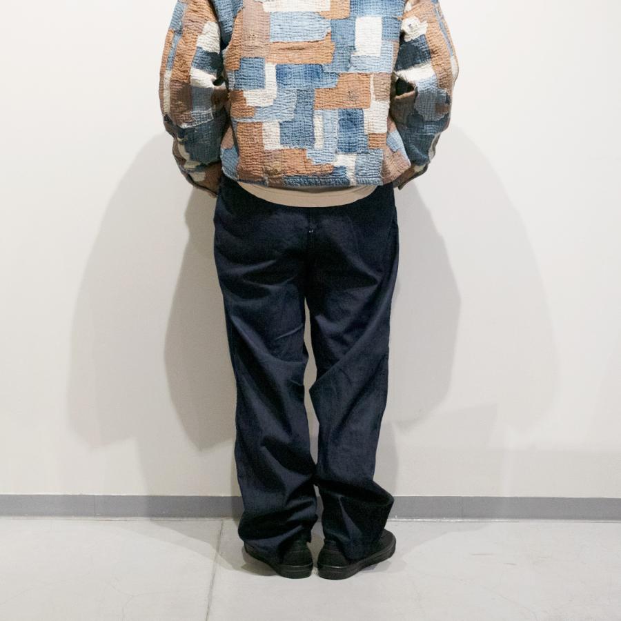 POST OVERALLS ポストオーバーオールズ California Pegtop ペグトップ パンツ 8oz.denim dark indigo #3326-8DIの画像