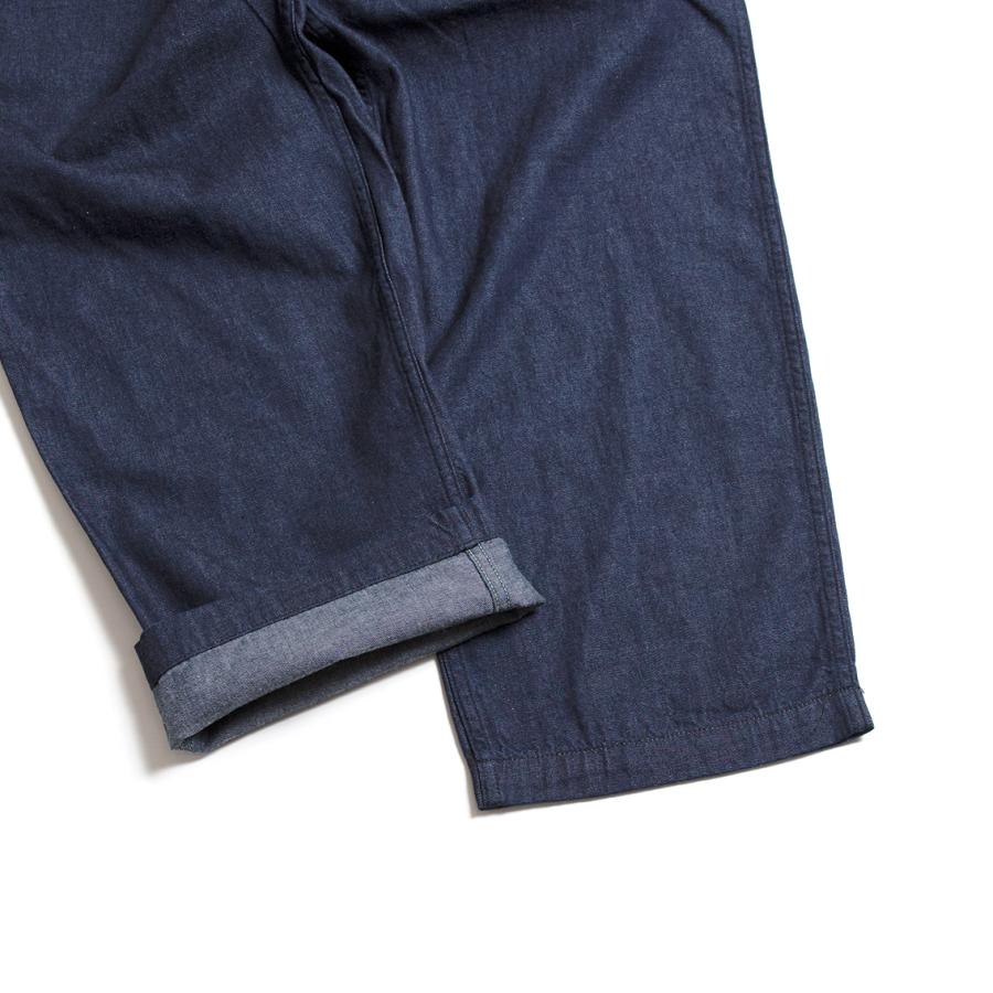 POST OVERALLS ポストオーバーオールズ California Pegtop ペグトップ パンツ 8oz.denim dark indigo #3326-8DIの画像