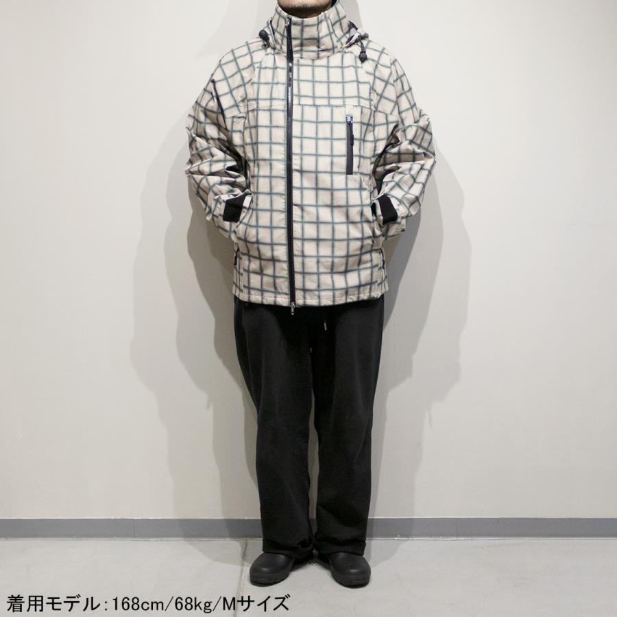 MIDDLE DISTANCE ミドルディスタンス FOG JACKET フォグジャケット 防水 アイリッシュリネン NEOLITHIC PLAIDの画像