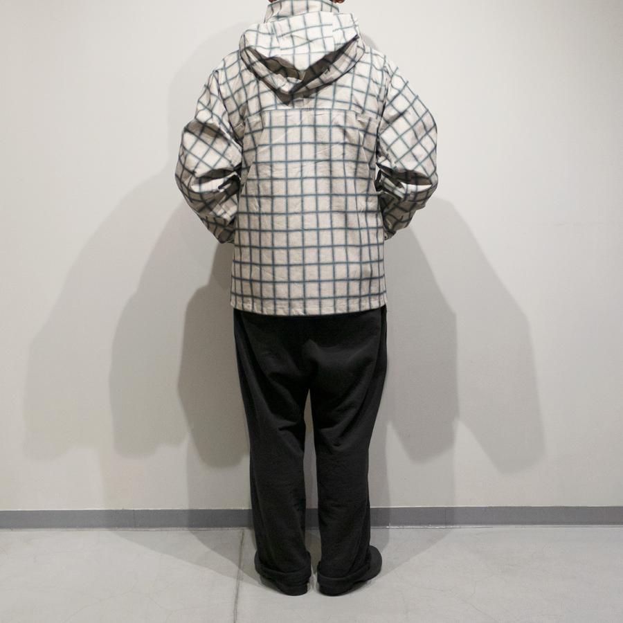 MIDDLE DISTANCE ミドルディスタンス FOG JACKET フォグジャケット 防水 アイリッシュリネン NEOLITHIC PLAIDの画像