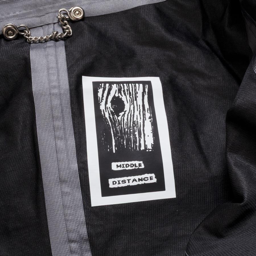 MIDDLE DISTANCE ミドルディスタンス FOG JACKET フォグジャケット 防水 アイリッシュリネン NEOLITHIC PLAIDの画像