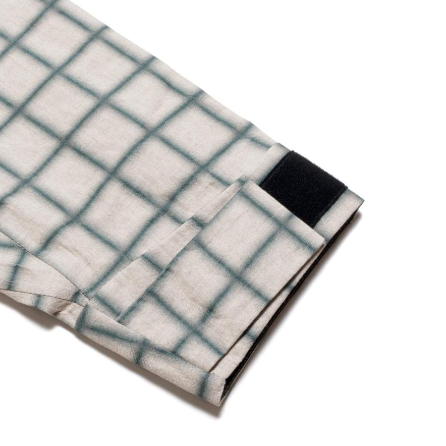 MIDDLE DISTANCE ミドルディスタンス FOG JACKET フォグジャケット 防水 アイリッシュリネン NEOLITHIC PLAIDの画像