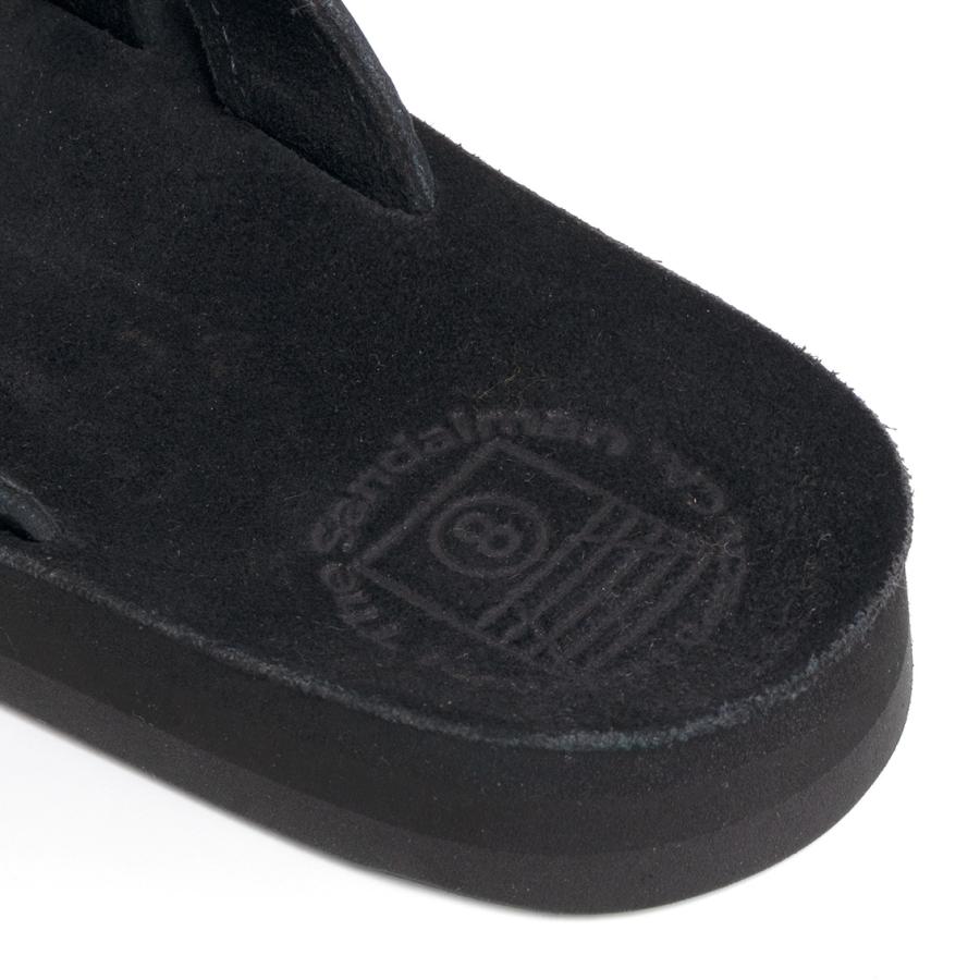 THE SANDALMAN サンダルマン 501 BEACH WIDE BULLHIDE/SUEDE ビーチワイド レザーサンダルの画像