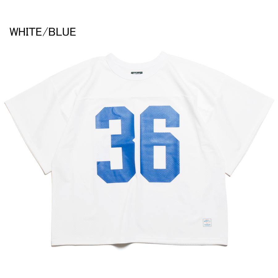 WOODBLOCK ウッドブロック 36 SS CREW NECK MESH FOOTBALL SHIRT