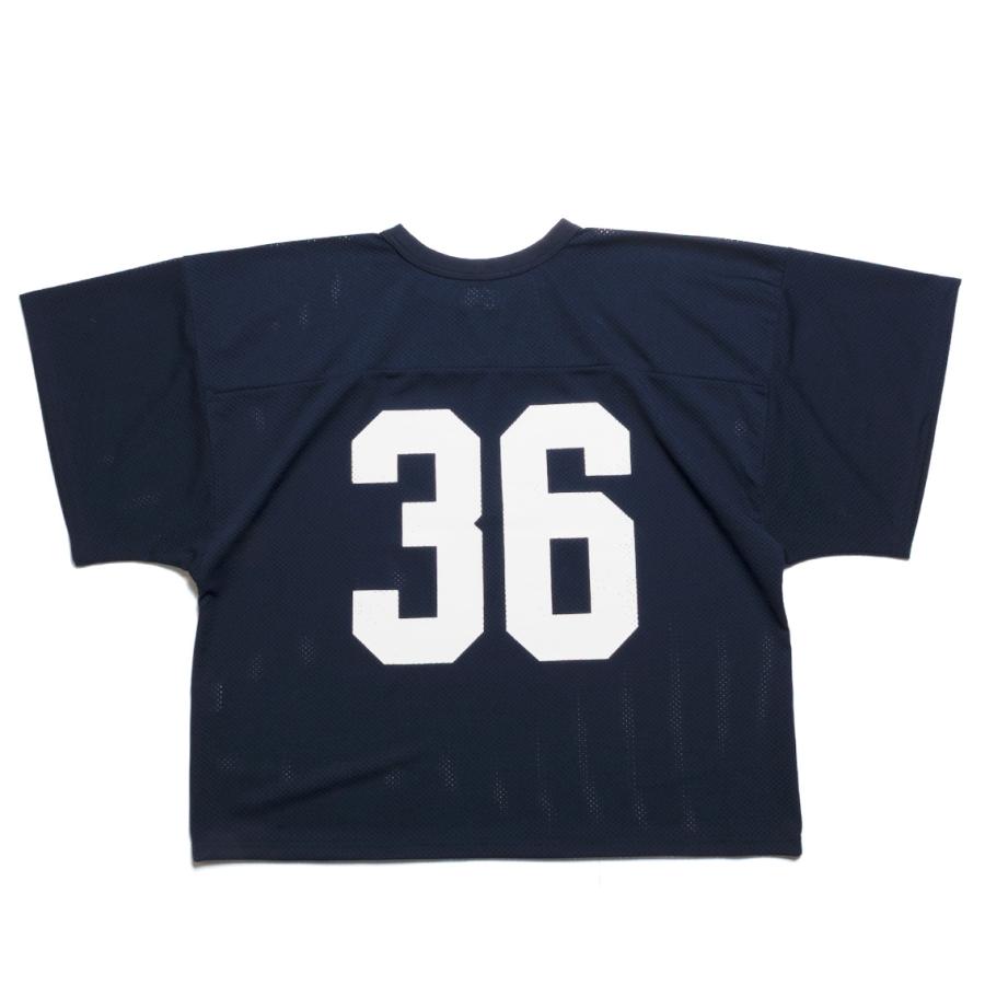 WOODBLOCK ウッドブロック 36 SS CREW NECK MESH FOOTBALL SHIRT