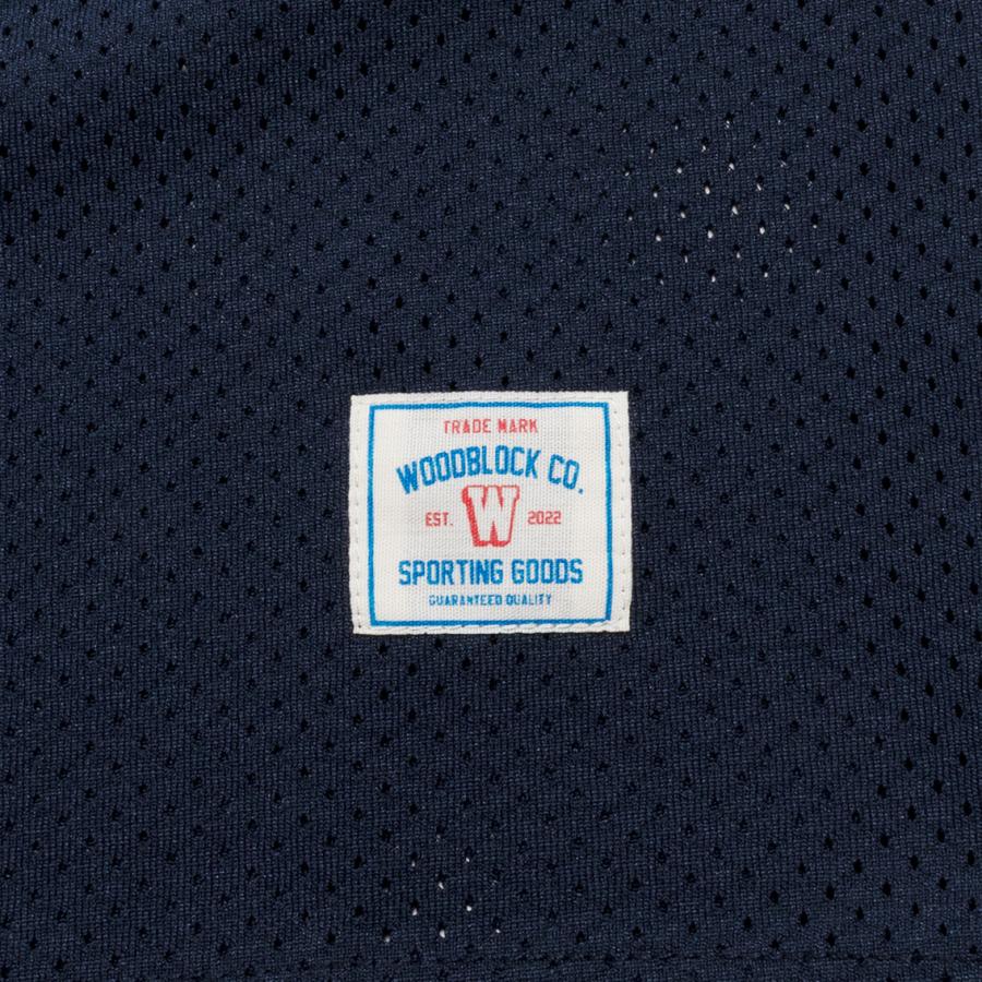 WOODBLOCK ウッドブロック 36 SS CREW NECK MESH FOOTBALL SHIRT