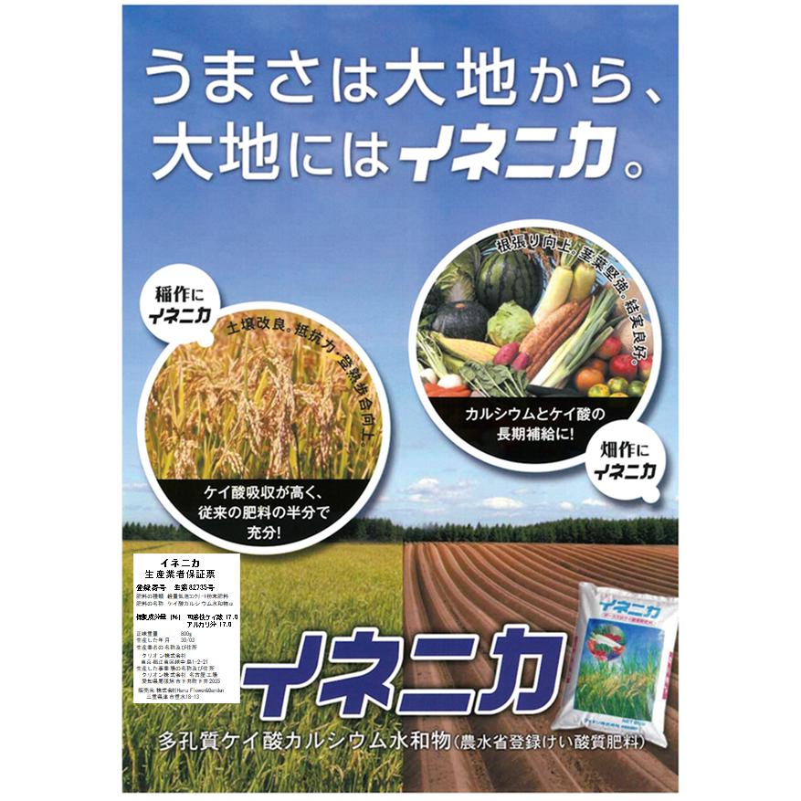 イネニカ 750g お試しサイズ(クロネコゆうパケット、クリックポスト