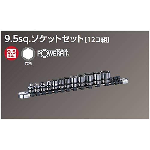 京都機械工具(KTC) ネプロス ソケットセット NTB312A 差込角:9.5mm 12個組 1セット - 1