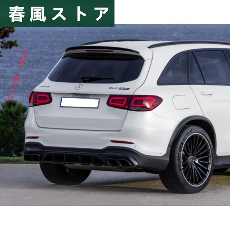 メルセデス ベンツ GLCクラス X253 GLC200 GLC43 GLC63 AMG リアルーフスポイラー艶有黒｜haru-kazestore｜02