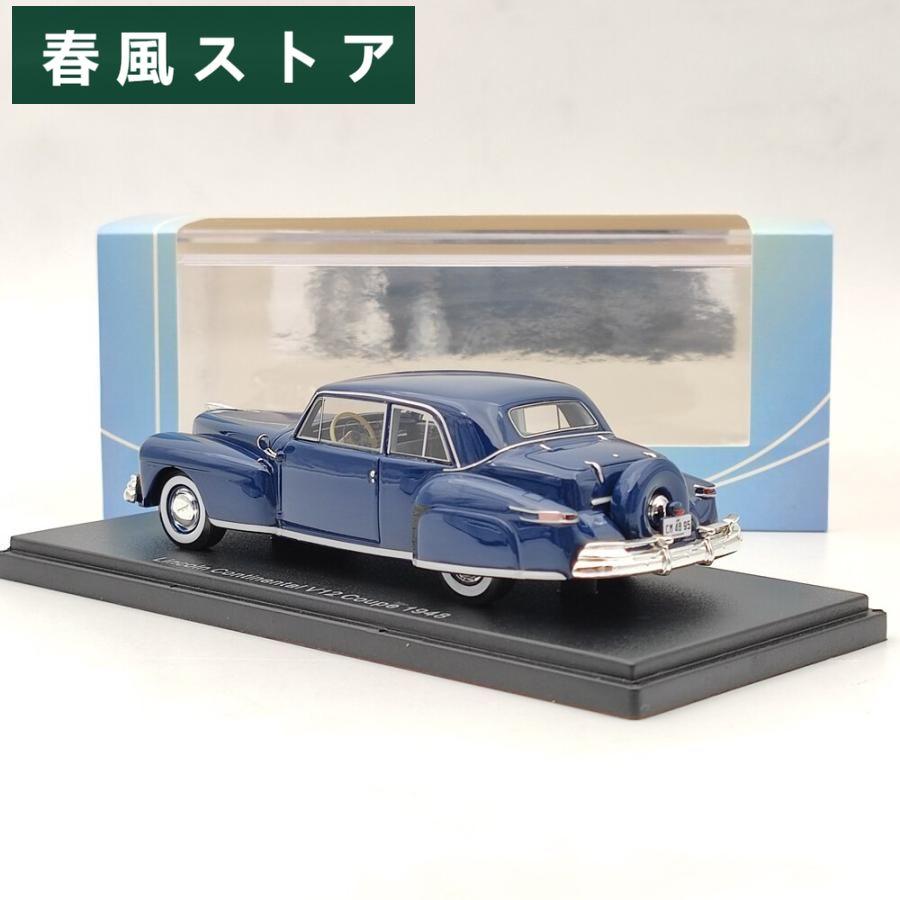 未使用 ミニカー 1/43 リンカーン NEO コンチネンタル 1948 リンカーン コンチネンタルV12 クーペ レジンカーモデル