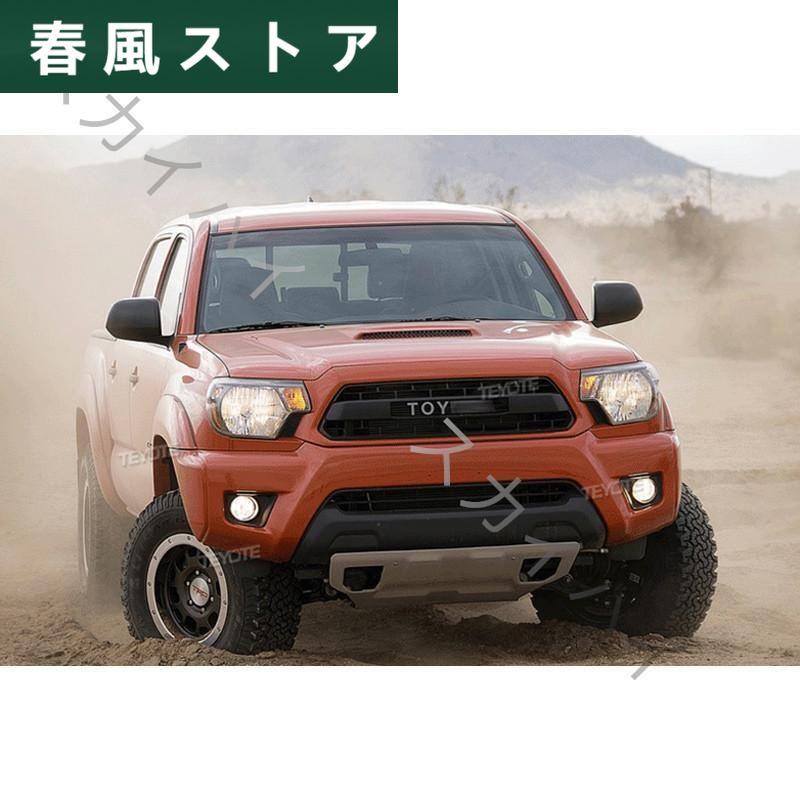 トヨタ タコマ TACOMA GRILLE 2012-2015 高品質 4連LED フロントグリル TOYOTAロゴ付き 外装 フロントグリル ガーニッシュ カスタム パーツ｜haru-kazestore｜09