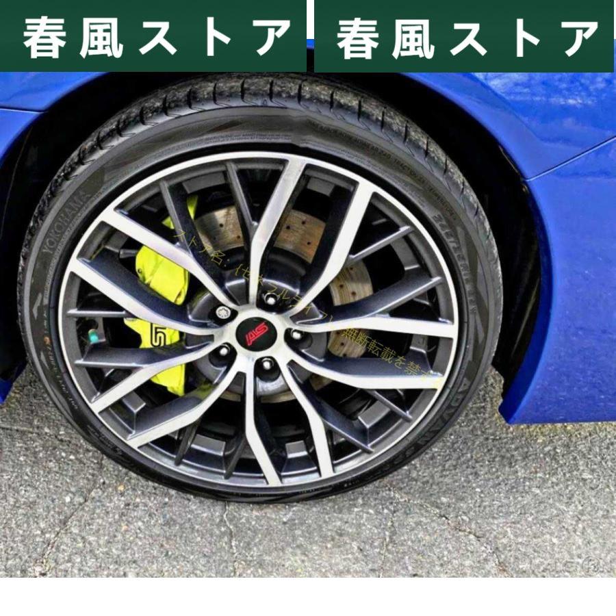 STI カスタム 耐熱デカール ステッカー ブレーキキャリパー ドレスアップ SUBARU WRX インプレッサ レヴォーグ XV BRZ｜haru-kazestore｜02