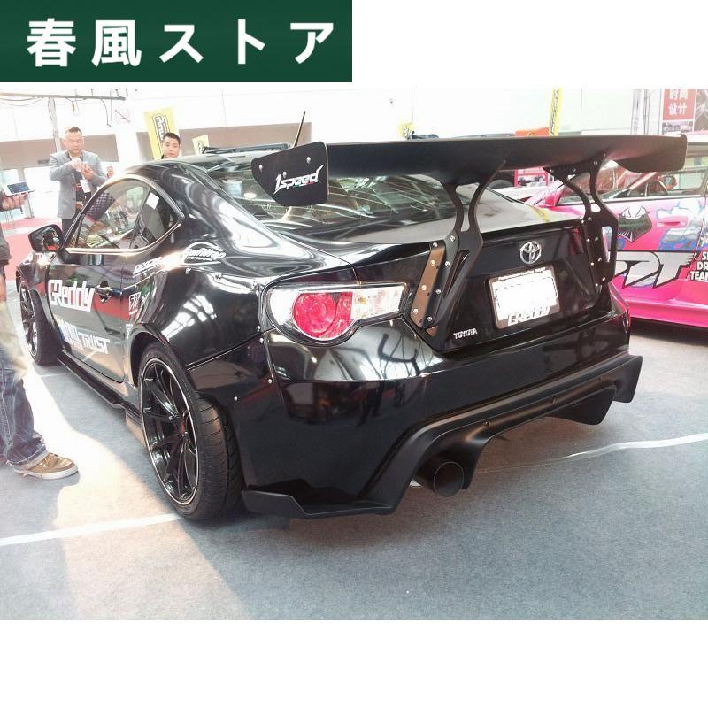 スバルBRZトヨタ86 GT86 未塗装の黒FRP /カーボン繊維材料G様式GT 86 BR Black FRP material｜haru-kazestore｜03