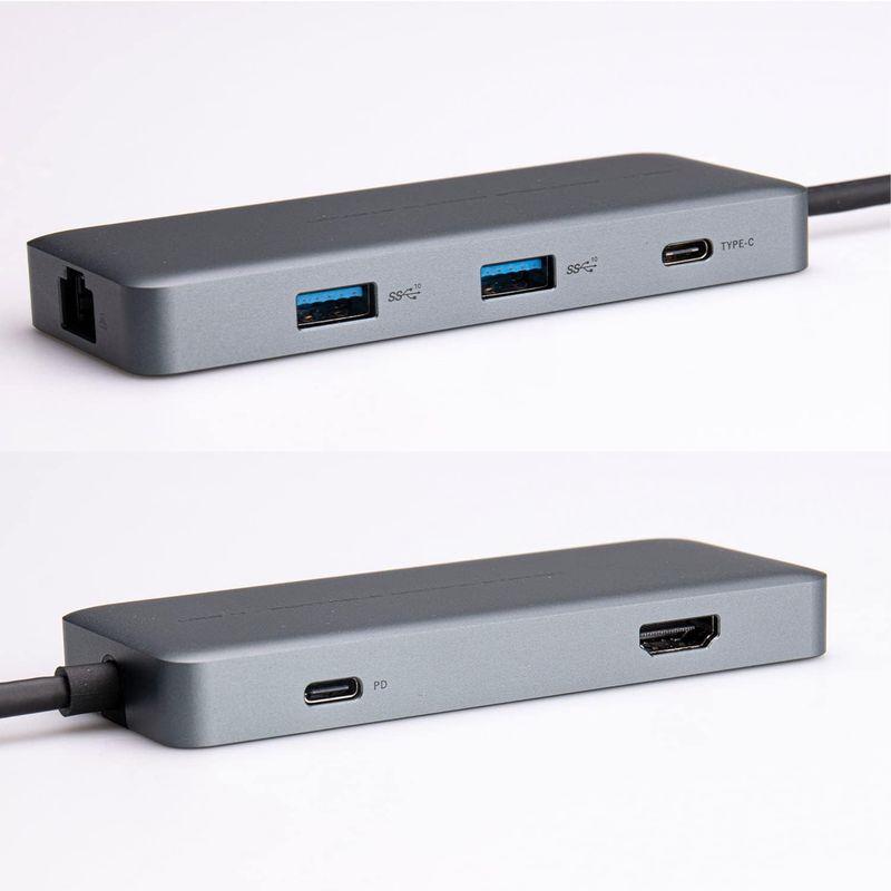 ロジテック ドッキングステーション USBハブ Type-C 変換 増設 USB-C / USB-A ×2 / HDMI 2.1 USB P｜haru-online｜09