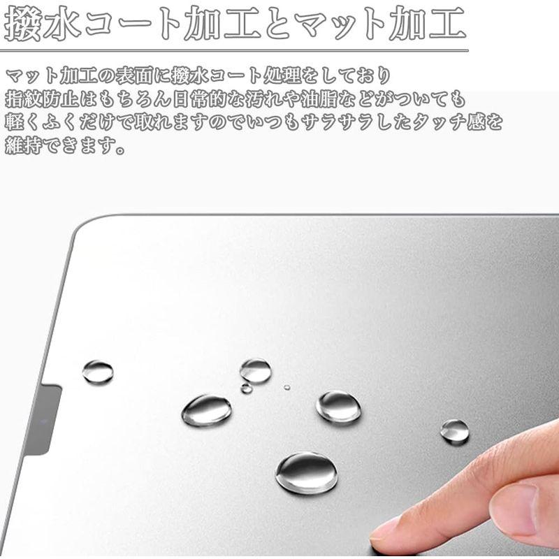 低反射 アンチグレア加工 iPad 強化ガラスフィルム iPad Pro 11 第4 第3 第2 第1世代 マットタイプ 指紋防止 アイパッ｜haru-online｜03