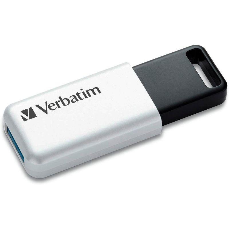 Verbatim バーベイタム USBメモリ 128GB USB3.1(Gen1) スライド式 ストラップホール付き ホワイト USBSLM｜haru-online｜08