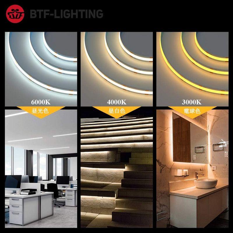 BTF-LIGHTING FCOB COB LEDテープライト USBライト 高密度 フレキシブル LEDテープライト 2M 320LEDs｜haru-online｜08