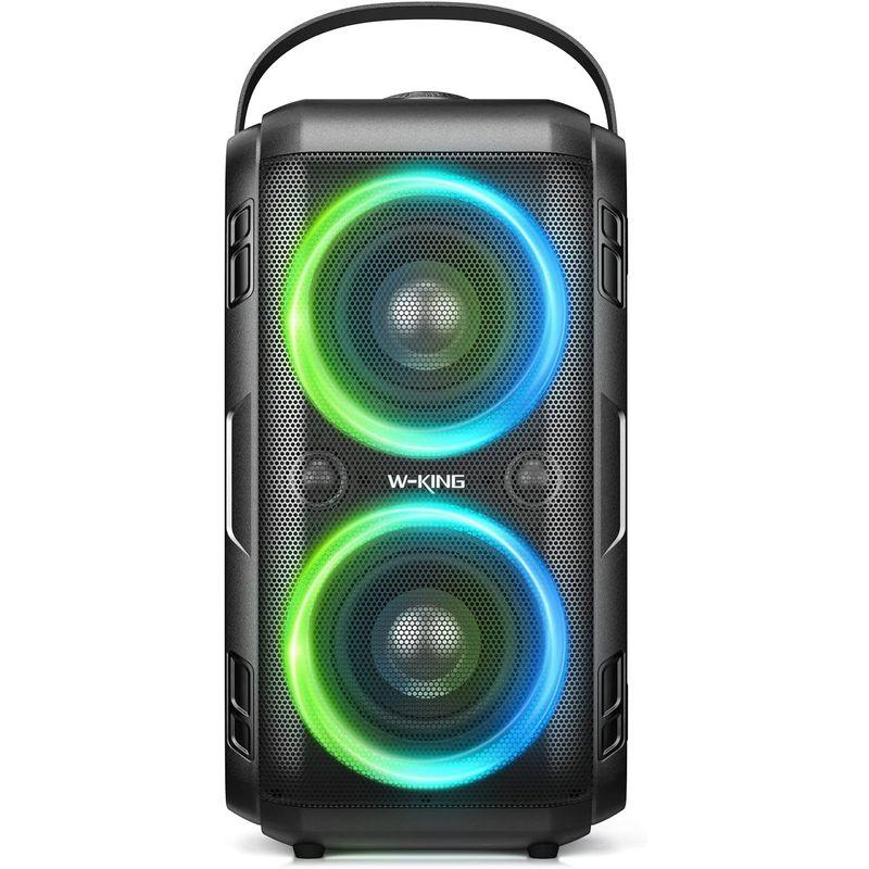 W-KING 80W Bluetoothスピーカーラウド 、スーパー重低音、巨大 W-KING 80W Bluetoothスピーカーラウド 、スーパー重低音、巨大