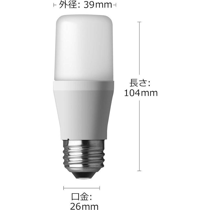 パナソニック LED電球 口金直径26mm 電球60W形相当 昼白色相当(8.4W) 一般電球・T形タイプ 密閉器具対応 LDT8NGST6｜haru-online｜03