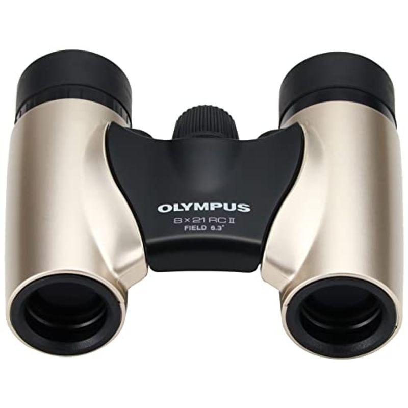 OLYMPUS ダハプリズム双眼鏡 8x21 RCII シャンパンゴールド 小型軽量モデル｜haru-online｜02