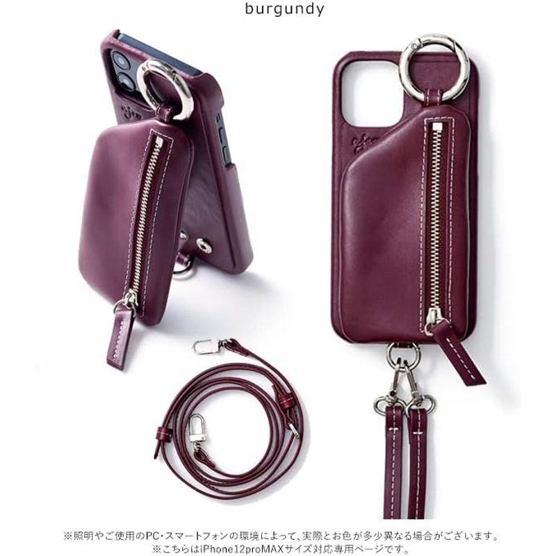 ajew(エジュー) スマホケース iPhone12 iPhone12Pro cadenas zipphone case shoulder｜haru-online｜06