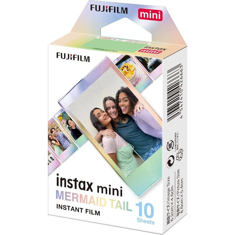 FUJIFILM インスタントカメラ チェキ用フィルム 10枚入 絵柄 (マーメイドテイル) INSTAX MINI MERMAID TAI｜haru-online｜02