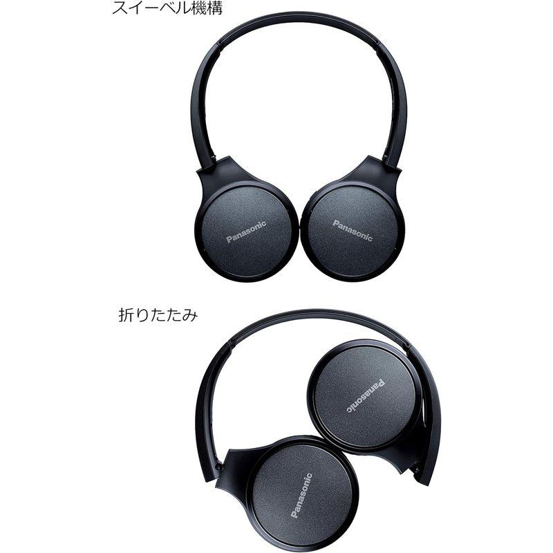パナソニック 密閉型ヘッドホン ワイヤレス Bluetooth ブルー RP-HF410B-A｜haru-online｜03