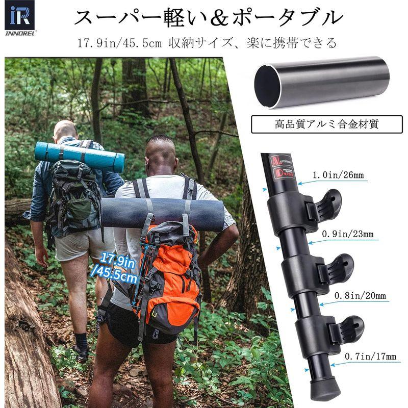 一眼レフ三脚 INNOREL トラベル三脚 一脚可変式 アルミ製 15KG耐 一眼レフ三脚 INNOREL トラベル三脚 一脚可変式 アルミ製 15KG耐