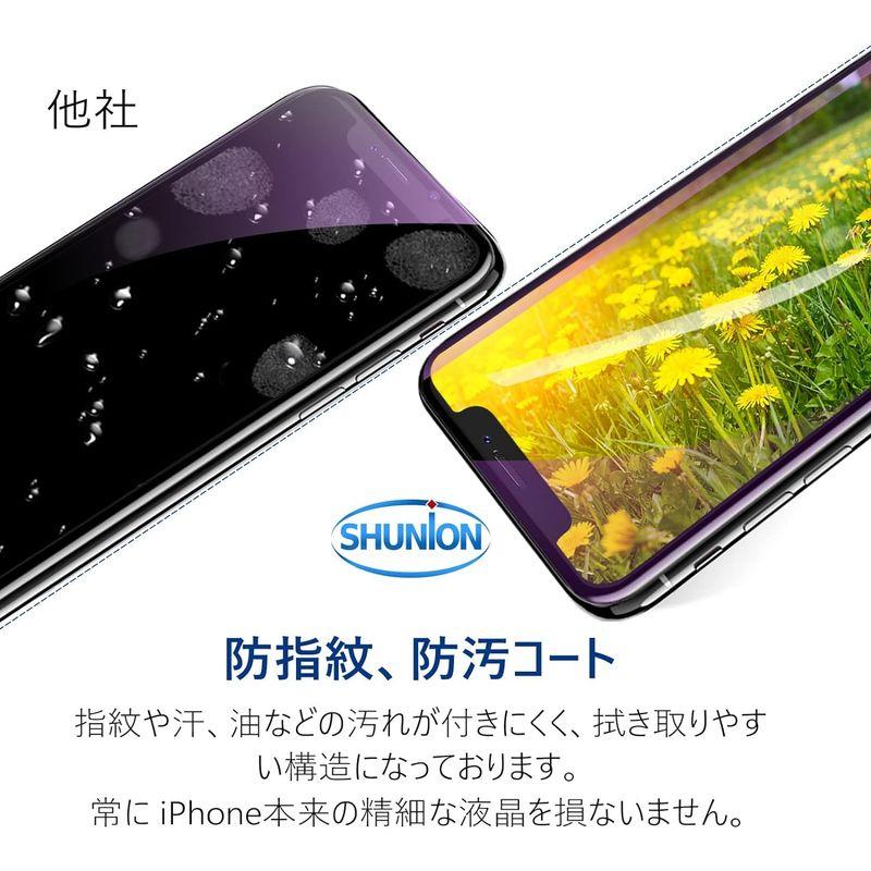iphonexs max ガラスフィルム ブルーライトカット 2枚入り iPhone11promax ブルーライト フィルム アイフォン11｜haru-online｜09