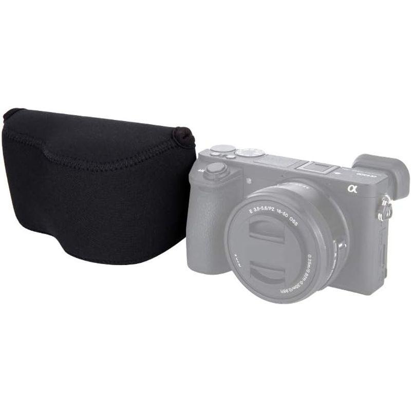 JJC カメラケース ミラーレスカメラ用 Sony ZV-E10 A6000 A6100 A6300 A6400 A6500 + E 16-｜haru-online｜05