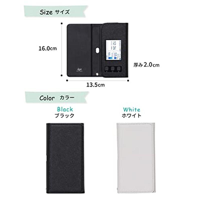 LOE NEC Aterm MR51FN 専用 モバイルルーター ケース (ブラック)｜haru-online｜07