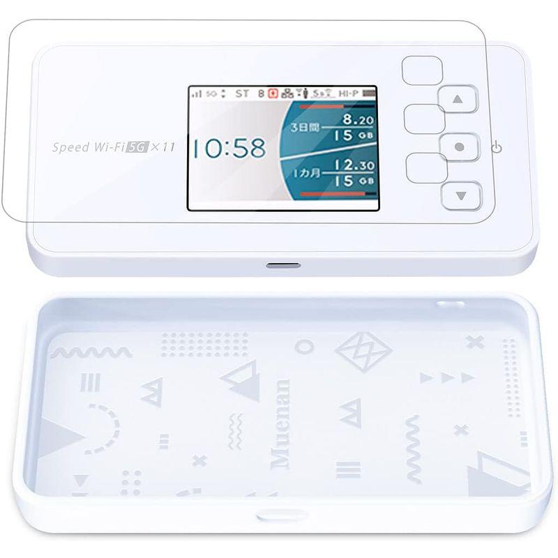 au/UQ Speed Wi-Fi 5G X11 NAR01 ケース カバー TPU ソフト 背面 シェルジャケット UQ WiMAX sp｜haru-online｜02