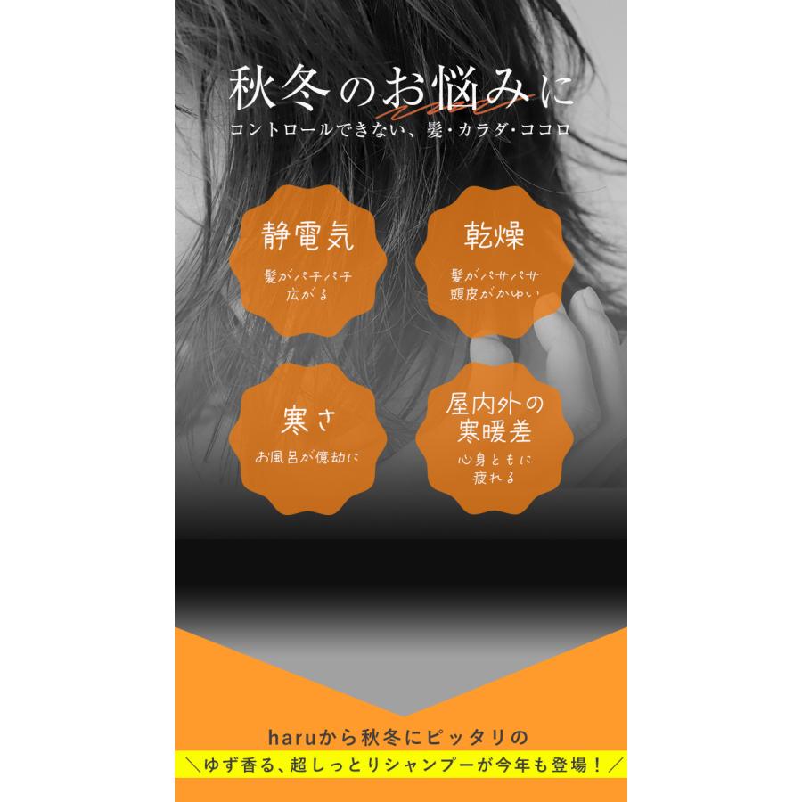 haru ☆新登場 秋冬限定☆ 【20％OFF】 シャンプー ハル