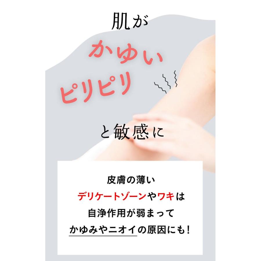 【手で撫でるだけでツルスベ肌に！】スムースファイバーウォッシュ　ボディソープ　保湿　潤い　ボディケア　摩擦レス　100％天然由来　（400mL）｜haru-shop｜05