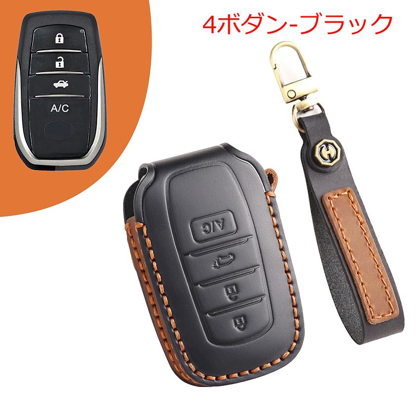 トヨタ レザースマートキーケース 新型 RAV4 60系 クラウン カローラ