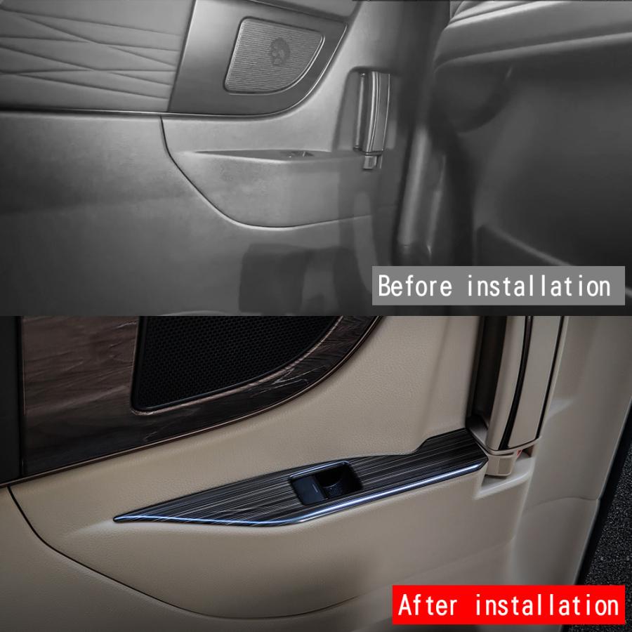 新型 アルファード 40系 リア席パワーウィンドウスイッチパネル ヴェル