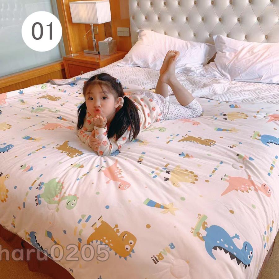 子供用寝具 布団 肌掛け布団 シングル 夏布団子供 送料無料 肌掛け布団 キッズ 夏掛け 子供用 ベビー 掛け布団 洗える 洗濯機で丸洗いok 1 150 0cm 赤ちゃん 肌布団 柔らかい 肌ふとん 夏布団 夏用 毛布 可愛い 12柄