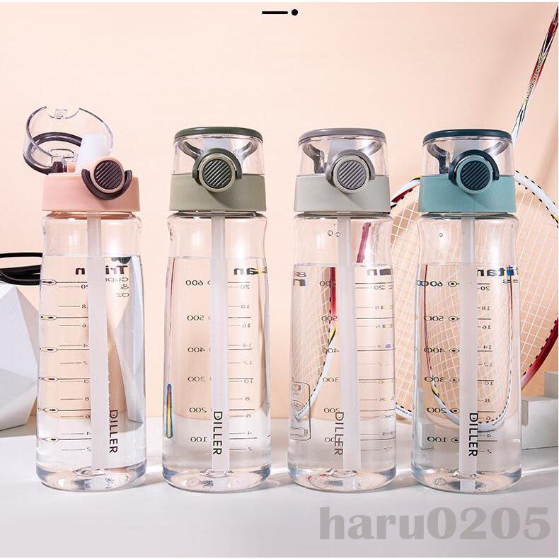 水筒 ストロー Ins風 おしゃれ 透明 夏用 大容量 850ml 軽い 便利 ジム 通勤 ランニング 体操 ヨガ トレーニング ボトル 運動水筒 スポーツ ボトル コップ Bei0409 02 晴 通販 Yahoo ショッピング