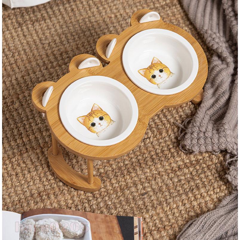 選ぶなら フードボウル 猫用 犬用 食器 フードボウルスタンド 竹製 陶器 台付き 猫食器 キャット ペット用 2連 1皿 2皿 小中型犬用 高さ調節可能 傾斜 餌やり ペット食器 jdaydesign.com 選ぶなら フードボウル 猫用 犬用 食器 フードボウルスタンド 竹製 陶器 台付き 猫食器 キャット ペット用 2連 1皿 2皿 小中型犬用 高さ調節可能 傾斜 餌やり ペット食器 jdaydesign.com