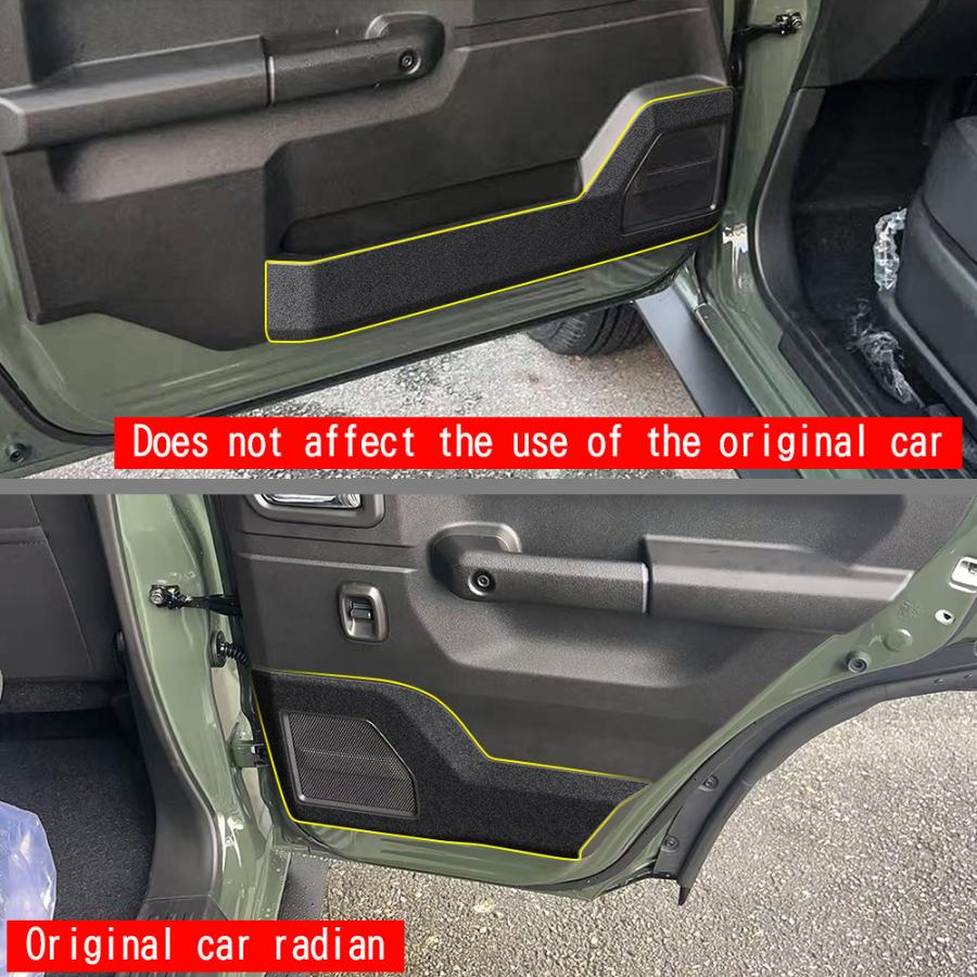 連絡専用 新型 ジムニー ドアキックプロテクター カバー ジムニーノマド 5ドア