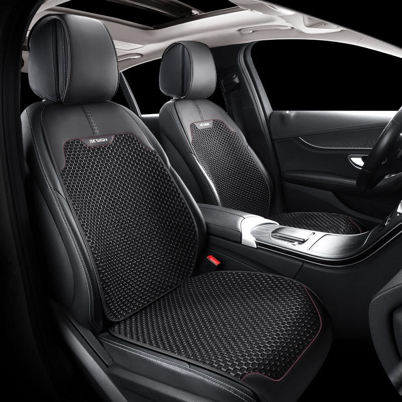 カー シートカバー 夏用 車用 シートクッション 優れ通気性 冷感 ひんやり 汎用 内装 前席 運転席 助手席 後部座席 汚れ防止 軽自動車 普通車 トラック K080 晴 通販 Yahoo ショッピング